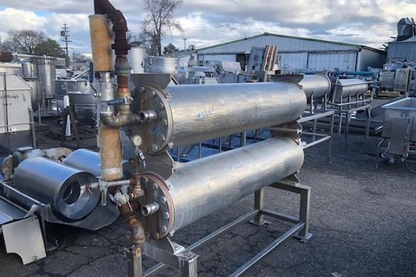 Cherry Burrell Twin Barrel Tube In Shell Heat Exchanger