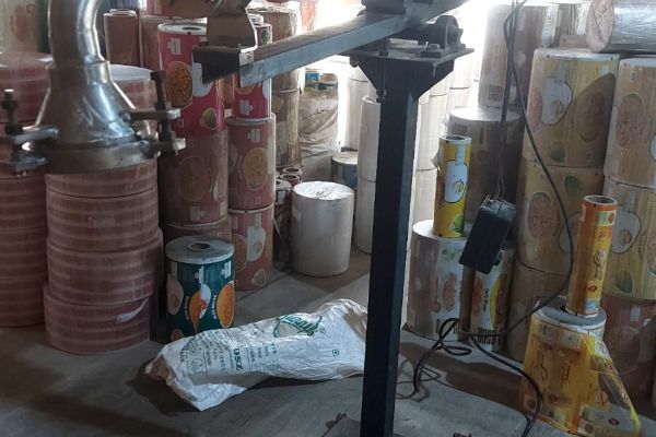 Nylon shev exturder machine