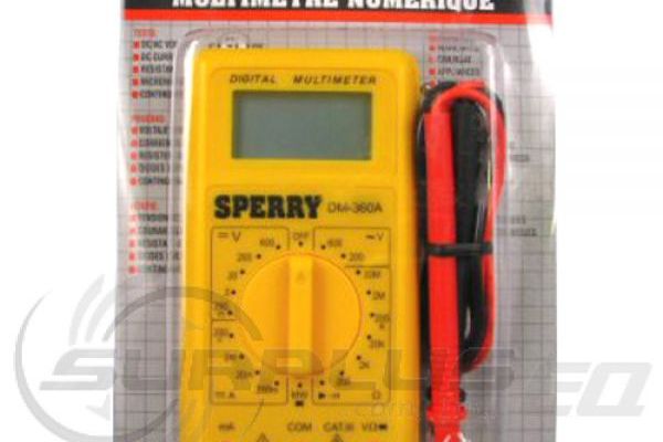a w sperry dm 360a 2 7 function digital metermultimeter new new and used machines for sale the machine market 53821