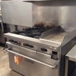 36 gas range 4 eye w12 griddle convection oven hobart new and used machines for sale the machine market 54616
