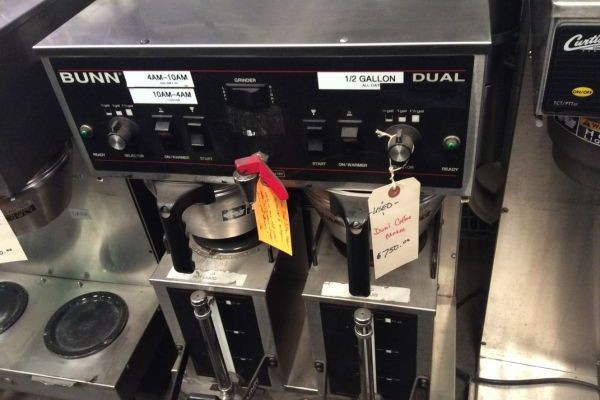coffee brewer large quantity bunn new and used machines for sale the machine market 54571