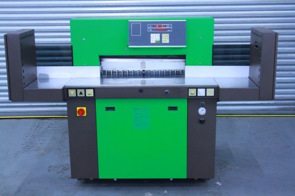 eba 10720 cnc programmable guillotine with light beam guards new and used machines for sale the machine market 60050
