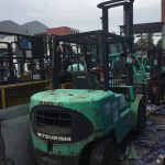 mitsubishi fd40kt diesel forklift new and used machines for sale the machine market 62981